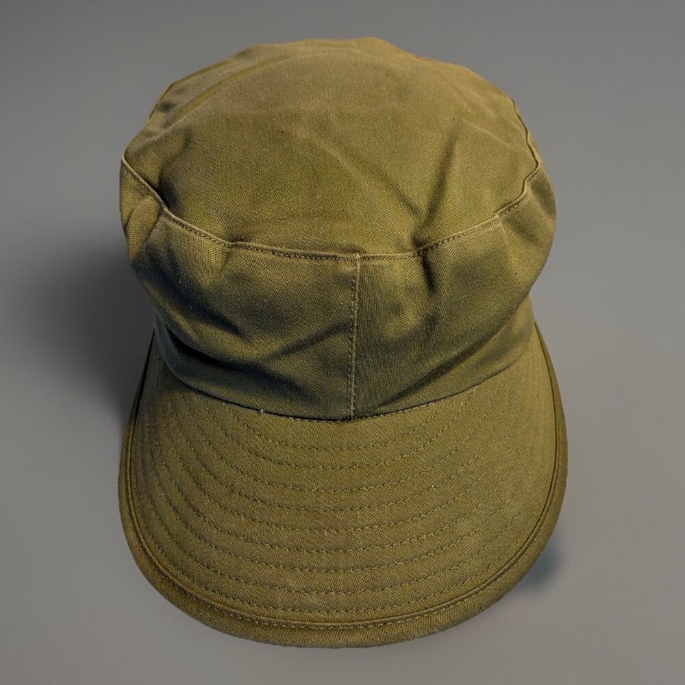 Vintage US Navy Intermediate Cold Weather Hat Large 7-1/8 To 7-1/4